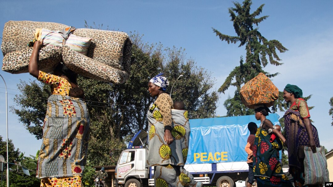 Impunzi zihunga intambara hagati ya Leta ya kongo n'inyeshyamba za M23
