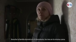 Mujer narra el horror experimentado durante los bombardeos Kiev por fuerzas rusas 