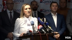 Članica Srpske liste Gordana Savić (Foto: VOA)