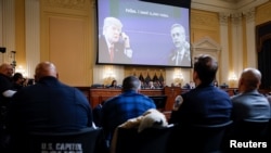 Poslednje zasedanja komisije Predstavničkog doma za istragu napada na Kapitol 6. januara, u Vašingtonu, 19. decembra 2022.