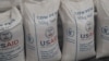Grain donated to WFP by USAID