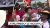 Gobiernos latinoamericanos reaccionan a la crisis política en Perú