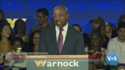 🇺🇸Ameriki Demokarasi senatɛri Raphael Warnock ye sebga soro Georgia