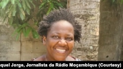 Raquel Jorge, Jornalista da Rádio Moçambique