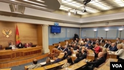 Montenegro Parliament (Photo: VOA, Jovo Radulovic)