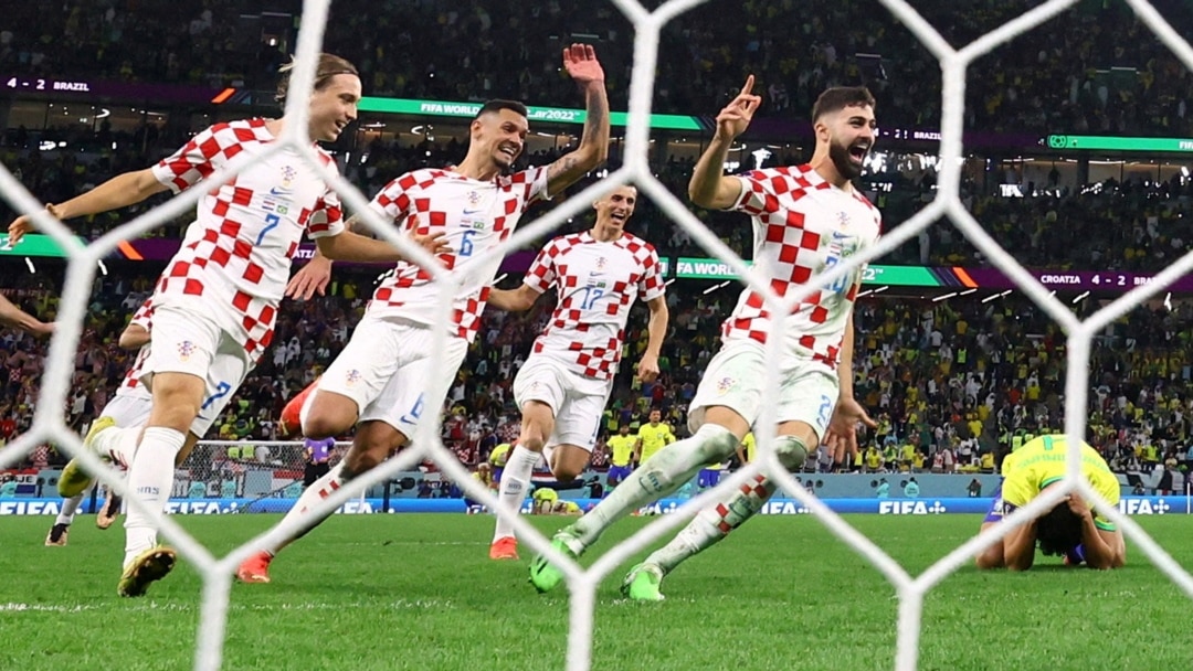 Croatia beat Brazil after penalty shootout to reach World Cup semi