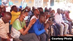 FILE: Press conference of victims' families in Nouna massacre - Burkina Faso. Taken Jasnuary 6, 2023