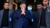Nepal's former guerrilla leader Pushpa Kamal Dahal (2L), better known as Prachanda, leaving the president's office to claim majority for his appointment as the new prime minister, in Bhaktapur on the outskirts of Kathmandu, Dec.25, 2022. 