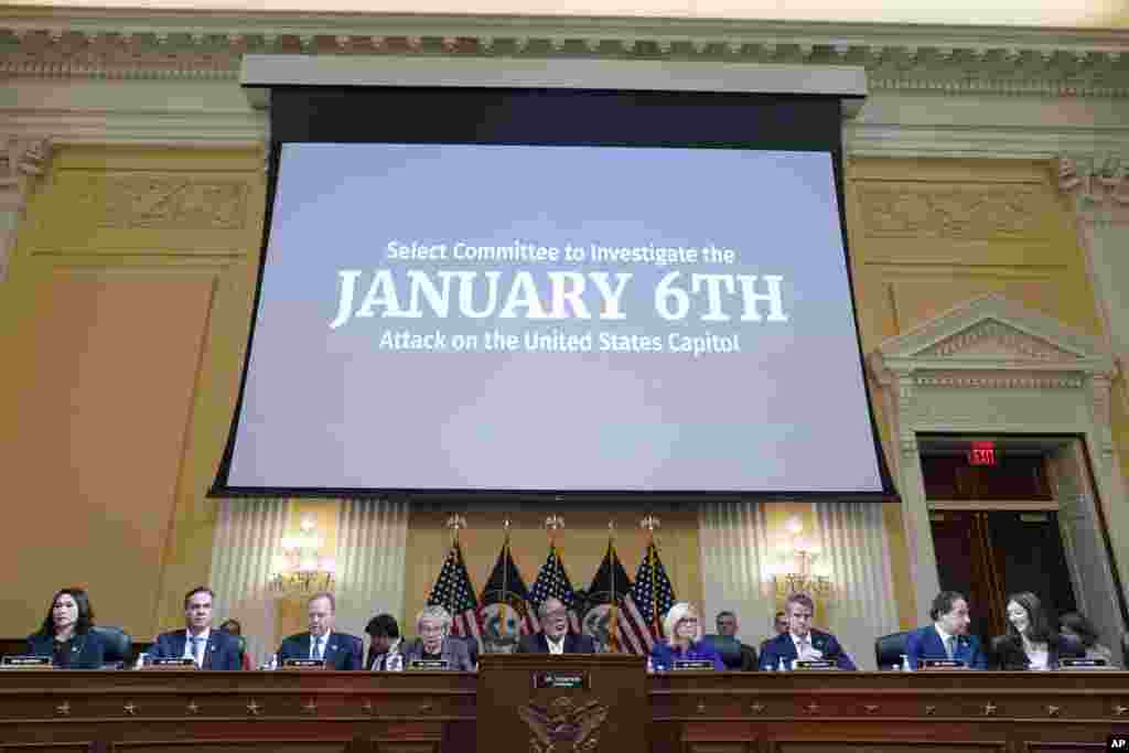 The House committee investigating the Jan. 6 attack on the U.S. Capitol holds its final meeting on Capitol Hill in Washington.