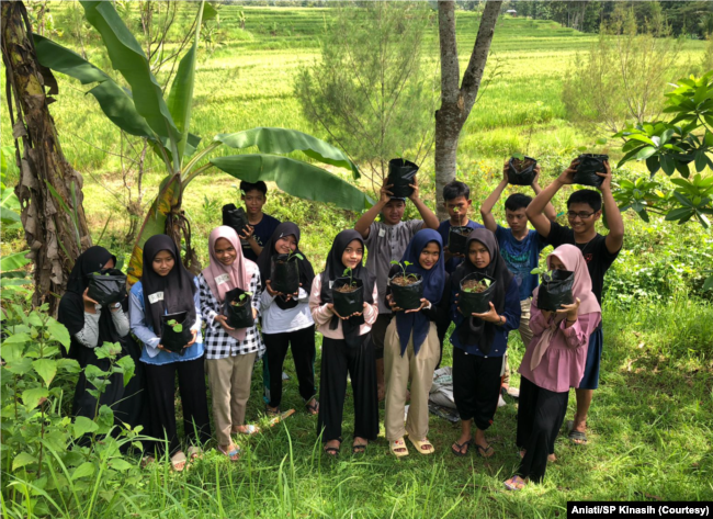 Pemerintah mencatat ada potensi 9,9 juta petani muda, dengan 2,5 juta diharapkan bertani pada 2024. (Foto: Courtesy/Aniati/SP Kinasih)