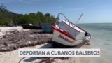 Más de 400 cubanos deportados desde el fin de semana tras arribar a Estados Unidos en balsa