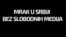 Umesto programa, televizije N1 i Nova S emituju natpis "Mrak u Srbiji bez slobodnih medija"
