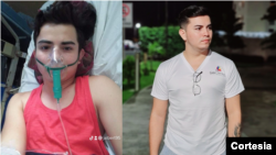 Alberto Martínez es un paciente con VIH en Nicaragua. En las redes sociales, este joven centra sus mensajes en alentar a quienes son diagnosticados con el virus. Cortesía