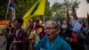 印度藏人聲援中國白紙運動
