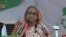 বাংলাদেশের প্রধানমন্ত্রী শেখ হাসিনা যশোর জেলা স্টেডিয়ামে স্থানীয় আওয়ামী লীগ আয়োজিত এক জনসভায় বক্তৃতা দিচ্ছেন। বৃহস্পতিবার (২৪ নভেম্বর) 