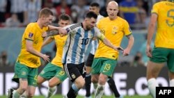 Dan wasan Argentina Lionel Messi 