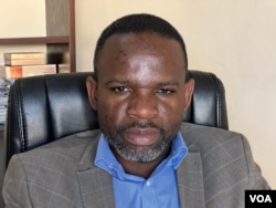 Gift Mugano, an economics professor at Durban University of Technology, is seen in Harare in August 2022. (Columbus Mavhunga/VOA)