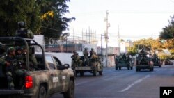 Ushtria duke patrulluar në Culiacan (5 janar 2023)