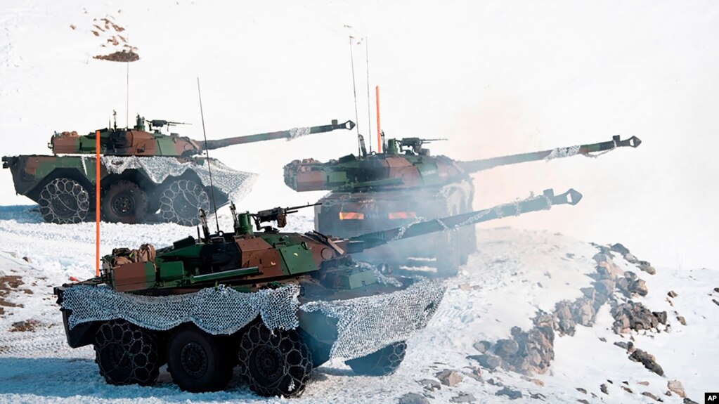 Xe tăng AMX-10 RC của Pháp sẽ được gởi tới Ukraine.