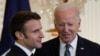 Fransa Cumhurbaşkanı Emmanuel Macron ve ABD Başkanı Joe Biden