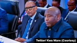 Ba Prezida Ndayishimiye na Kagame