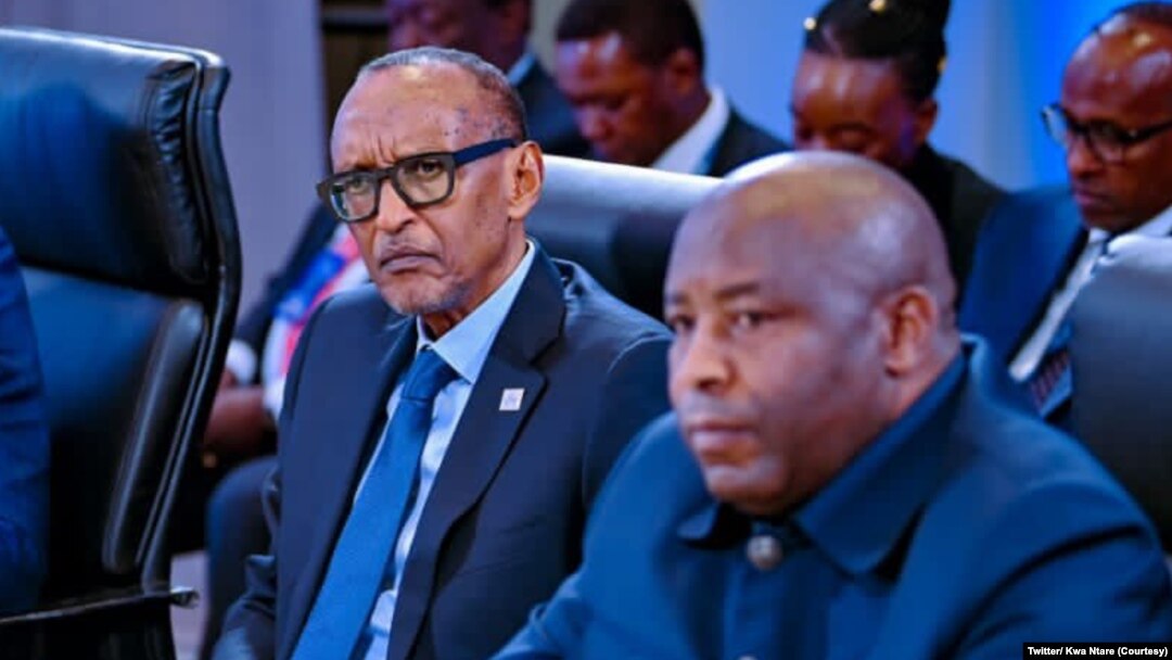 Prezida w' u Rwanda (I Bubamfu), Kumwe n'uw'Uburundi ( I Buryo)