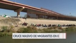 Miles de migrantes siguen llegando a la frontera sur de EEUU