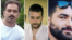 مجید کاظمی (راست)، صالح میرهاشمی، و سعید یعقوبی