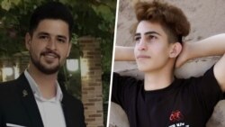 محمد بروغنی (راست) و محمد قبادلو