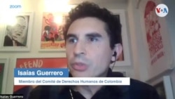 Isaías Guerrero, miembro del Comité de Derechos Humanos de Colombia