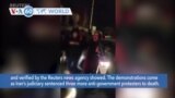 VOA60 World- Protesters rallied outside a prison on the outskirts of the town of Karaj, to the west of the Iranian capital Tehran