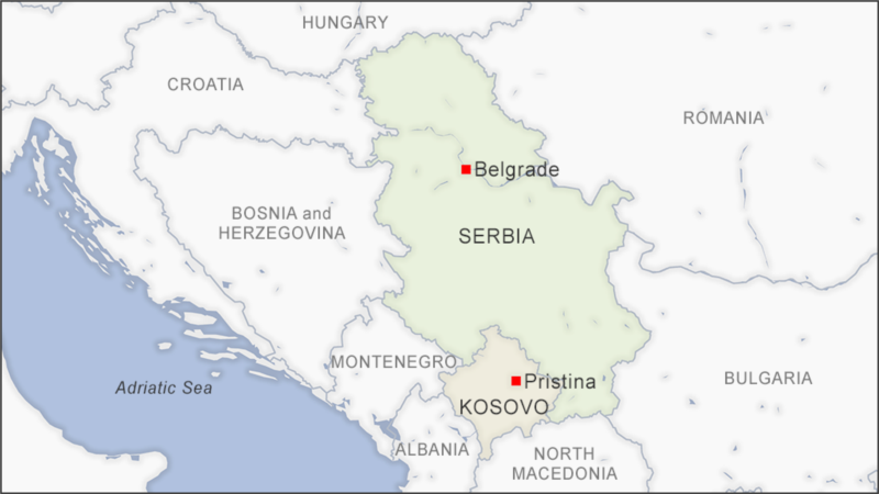 Estados Unidos advierte sobre gran concentración militar serbia cerca de Kosovo