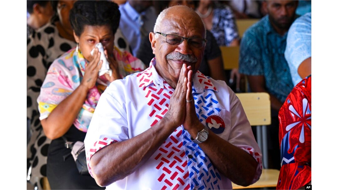 斐济总理西蒂韦尼·兰布卡（Sitiveni Rabuka）