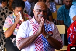 斐济总理西蒂韦尼·兰布卡（Sitiveni Rabuka）