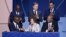 FILE - US Secretary of State Antony Blinken attends a Regional Compact Signing with the Presidents of Benin, Patrice Talon and Niger, Mohamed Bazoum during the US-Africa Leaders Summit, December 14, 2022.