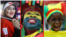 African football fans celebrate their teams winning at the 2022 FIFA World Cup held in Qatar
