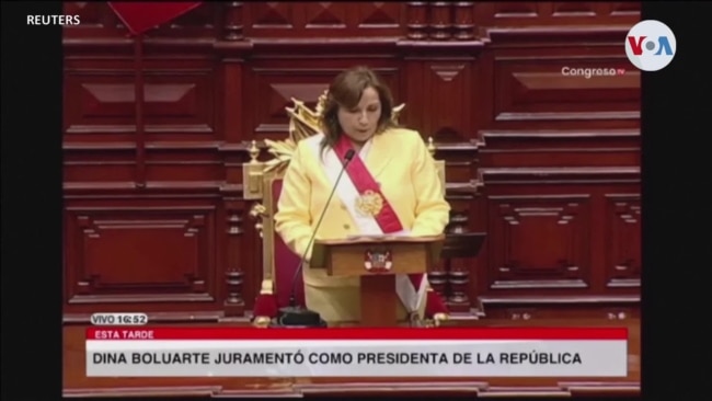¿Quién es Dina Boluarte, la nueva presidenta de Perú?