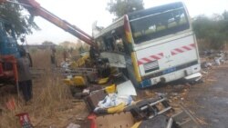 Collision entre 2 bus au Sénégal: au moins 40 morts, deuil national de 3 jours