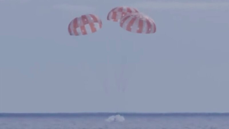 NASA Pleased with Orion Test Flight as Spacecraft Heads Back to Earth