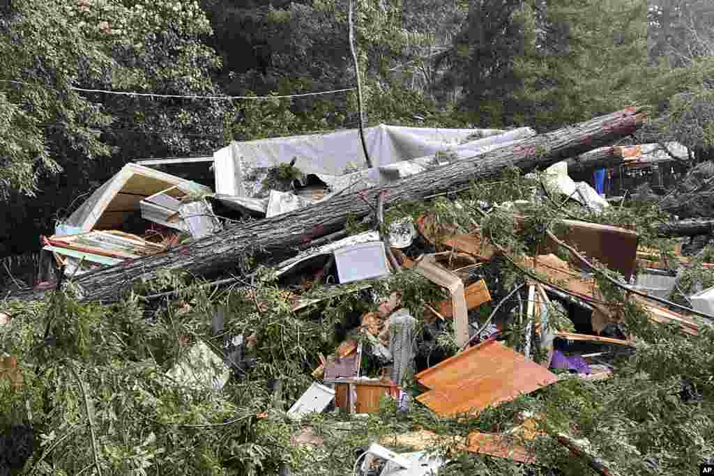 Buena parte de California sigue en estado de sequía grave o extrema, aunque las tormentas han ayudado a llenar los mermados embalses.