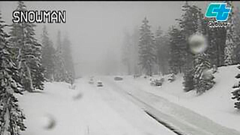 Storm Brings High Winds, Heavy Snow to Northern California