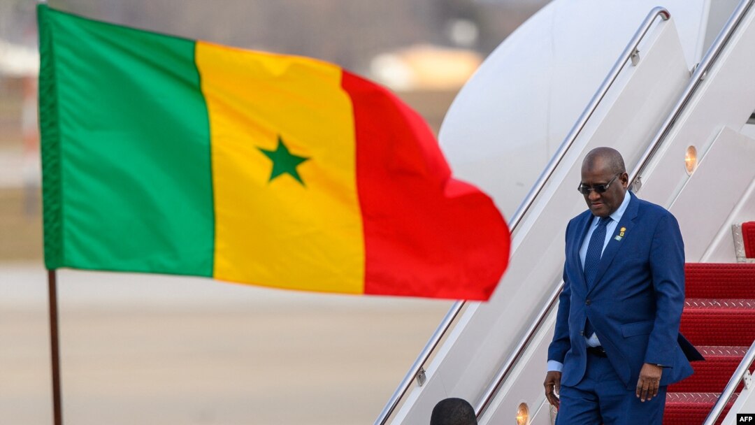 Predsjednik Senegala Macky Sall stiže u zračnu bazu Andrews 12. decembra 2022. kako bi prisustvovao Samitu američko-afričkih lidera.