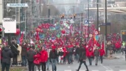 Belçikalılar’dan Hayat Pahalılığına Karşı Protesto
