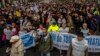 30,000 Marchers Demand End to Health Care Cuts in Madrid