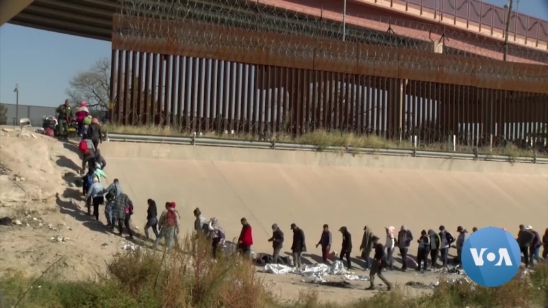 Migrant Caravan Arriving at US Southern Border