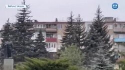 Ukrayna’nın Bakhmut Kentinde Yıkım ve Patlama Sesleri