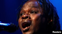 FILE: Senegalese singer Baaba Maal performs during the 43rd Montreux Jazz Festival July 10, 2009.