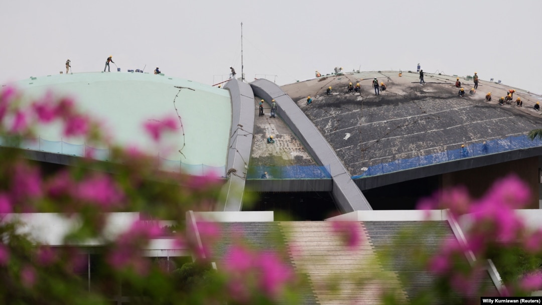 Gedung DPR RI di Jakarta, 6 Desember 2022. (Foto: REUTERS/Willy Kurniawan)