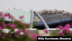 Gedung DPR RI di Jakarta, 6 Desember 2022. (Foto: REUTERS/Willy Kurniawan)