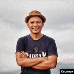 Juru kampanye Greenpeace Indonesia Afdillah Chudiel. Foto: Afdillah.